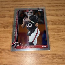 Topps 2025 Chrome Kirk Cousins Atlanta Falcons #13 NFL Football Card Base Set