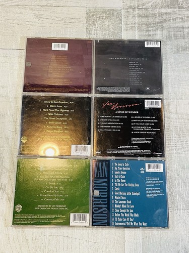 VAN MORRISON 6 CD Lot Days Like These Sense Of Wonder Hard Nose Highway - Picture 2 of 14