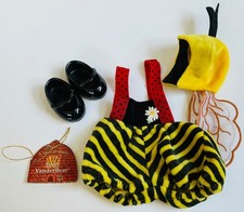 Vintage Muffy VanderBear  A Taste O  Honey  Bee Keeping Outfit 1993