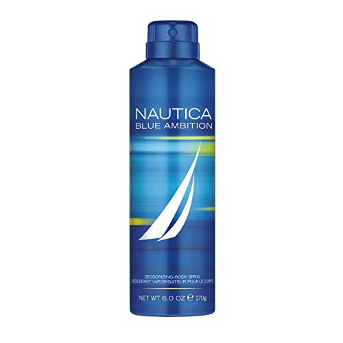 Nautica Blue Ambition Men's Cologne/Body Spray, 6 Fluid Ounc