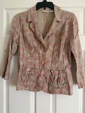 DKNY JEANS LADIES COTTON BLAZER, SIZE M