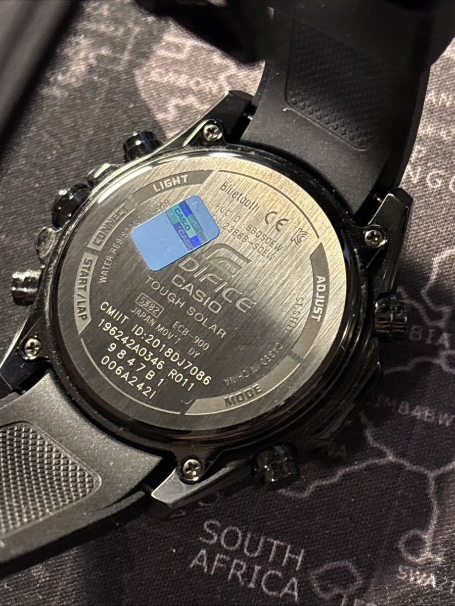 Casio Edifice ECB-900 Ana-Digital Multifunction Tough Solar