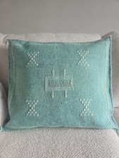 Marokkanischer Kaktus Sabra Seide Handarbeit Kissen Kissenbezug, Boho, Berber