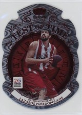 2024 Crown Royale EuroLeague Test of Time Red 7/49 Lazaros Papadopoulos #8 19l7
