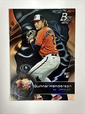 2023 Bowman Platinum - Ice Pattern Foil #79 Gunnar Henderson (RC) CRIMPED ERROR