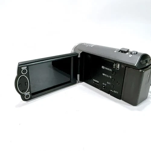 Panasonic HC-V210M Gray Full HD Camcorder Digital Video Camera w/Battery - Image 3 of 4