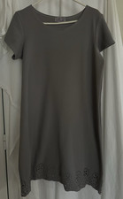 Praslin Gray Polyester Dress size 16