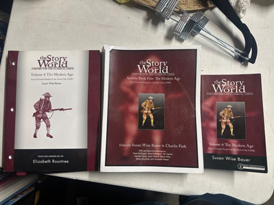 Story of the World Volume 4 Text, Activity Book, Tests And Answers