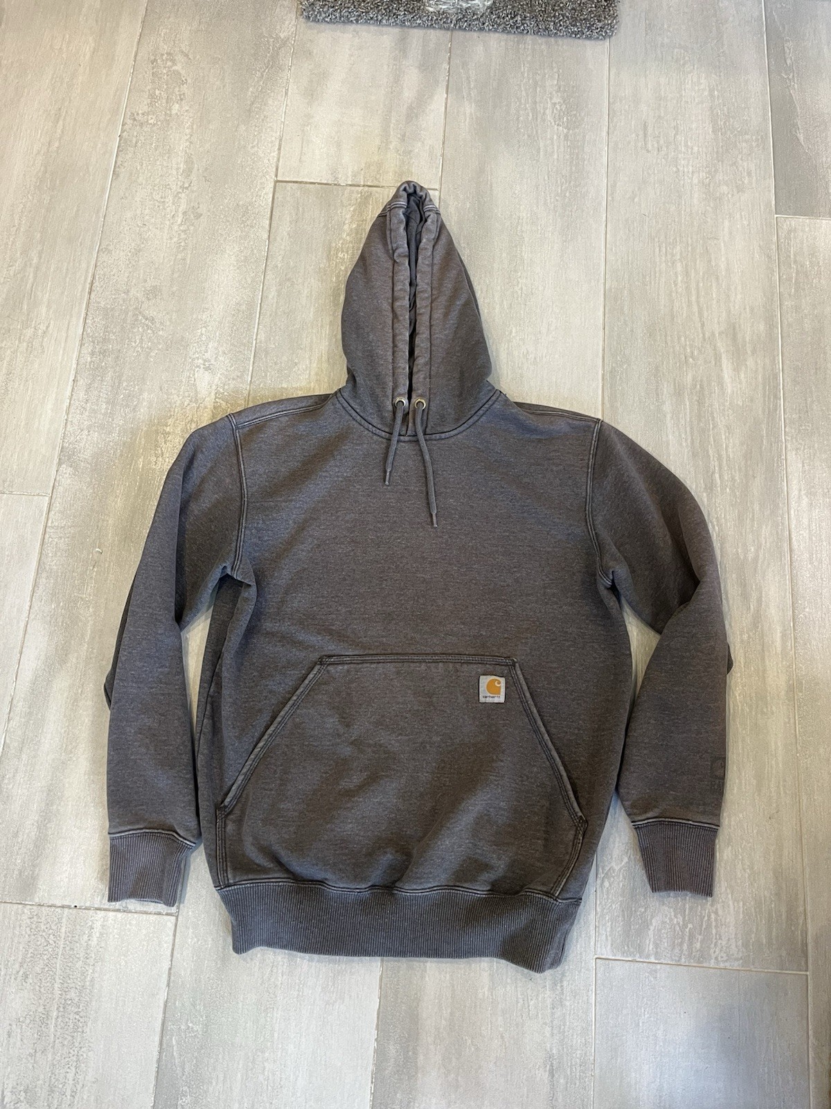 Carhartt Charcoal Carhartt Men's Loose Fit Midweight Sweatshirt' hoodie, Sz M