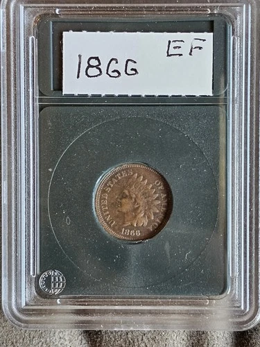 1866 Indian Head Small Cent estimate XF grade