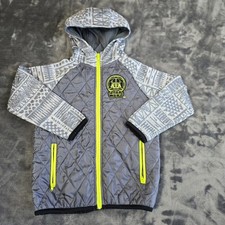 EUC Star Wars Kids Jacket Size 6 Gray Quilted Zippers