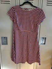 Old Navy Short Sleeve Dress Diamond/floral Print. Nwt Size Small