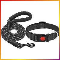Reflektierendes Hundehalsband Neopren Gepolstert Verstellbar Nylon FüR Hunde