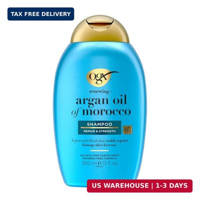 OGX Renewing + Argan Oil of Morocco Shampoo, 13 fl oz | Damage Repairing Shampoo