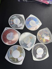 Sony PSP UMD Lot of 7 Cars, Jak Dexter, Rent And More