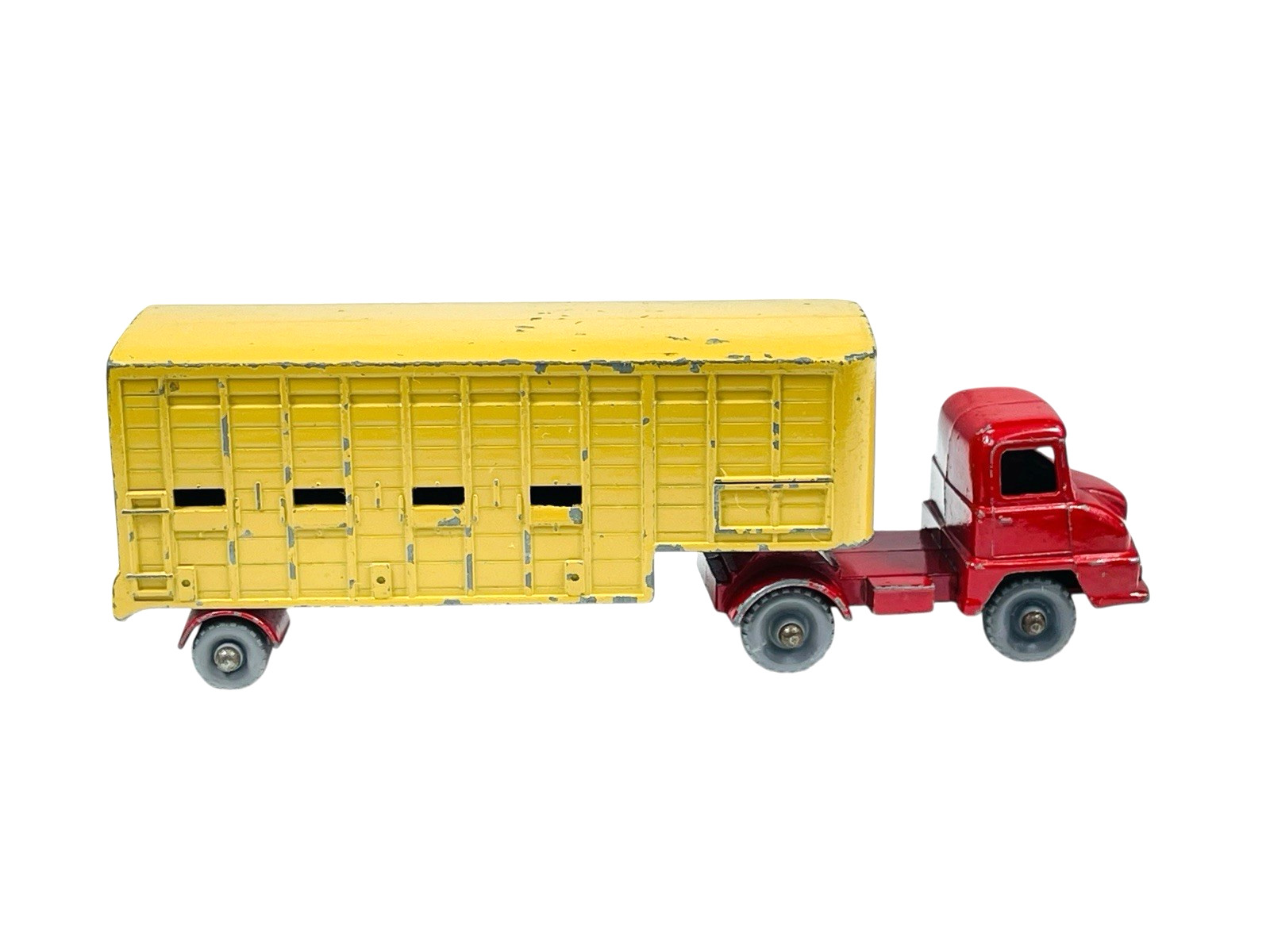 Matchbox Lesney Major Pack No. 7 Varied GPW BPW Thames Jennings Cattle Trucks