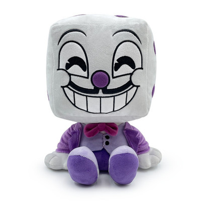 Official Licensed Cuphead Collection  King Dice Sitting 9'' Plush Doll Youtooz