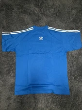 Balenciaga & Adidas Oversized T-Shirt in Blue  Size M