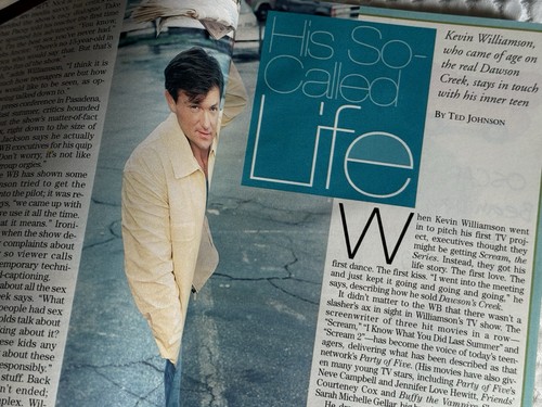 TV Guide March 7-13 1998 Dawson’s Creek Issue Pacey, Joey, Jen Clipped Covers - Picture 10 of 11