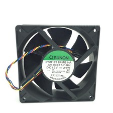 For SUNON PSD1212PMB1-A DC12V 24W 12CM 120 120 38MM 4-line Server Cooling Fan