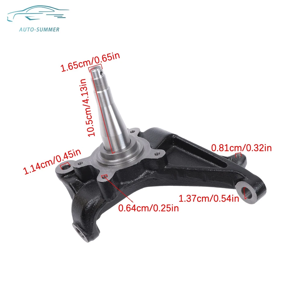 Par de eixos de redução Street Edge 2' queda dianteira para Toyota Pickup 2WD 1984-1995 - Imagem 2 de 4