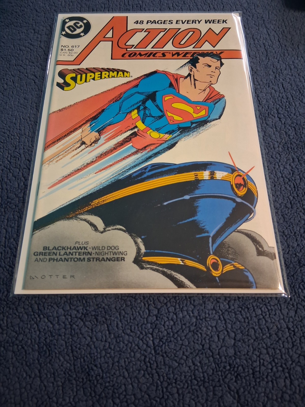 Action Comics Weekly #617 DC Comics 1988 Superman Green Lantern Nightwing