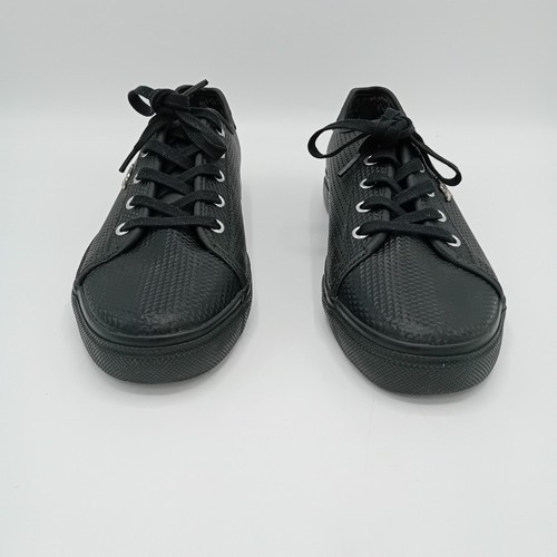 Creative Recreation Leather Trainers UK7 Black Snake Print Heel New in Box FLT19 - Picture 4 of 13
