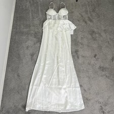 Lulus Dress Womens XS White Iconic Adoration Maxi Formal Corset Bustier Gown