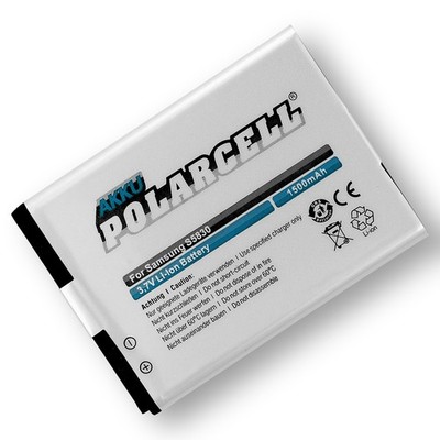 PolarCell Akku für Samsung Galaxy Ace Plus GT-S7500 DuoS GT-S6802 Batterie Accu