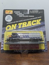On Track Die Cast Train Replicas w/ Track Piece CSX Train Engine Miasto