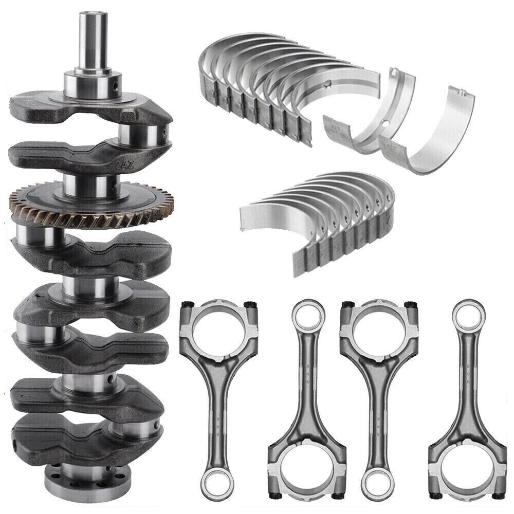 Engine Overhaul Rebuild Kit Crankshaft Rods Bearings STD For Toyota Scion 2.4L