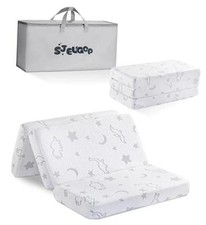 Trifold Mattress 38"x26", Pack N Play Mattresses with 38"x26"x3"