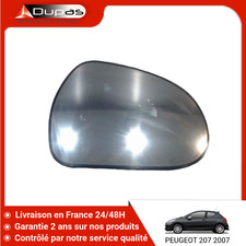 Glace de rétroviseur Peugeot 207