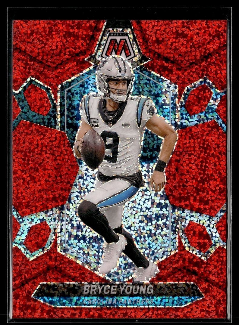 2024 MOSAIC RED SPARKLE 29 Bryce Young Carolina Panthers