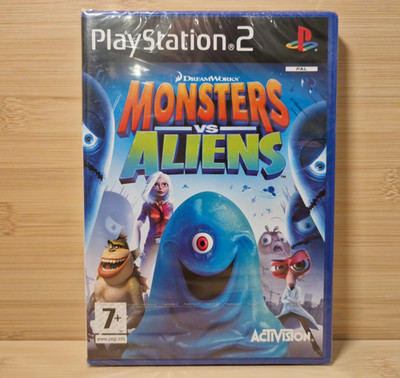 Monster vs Aliens PS2 PlayStation 2 PAL - Brandneu Sealed