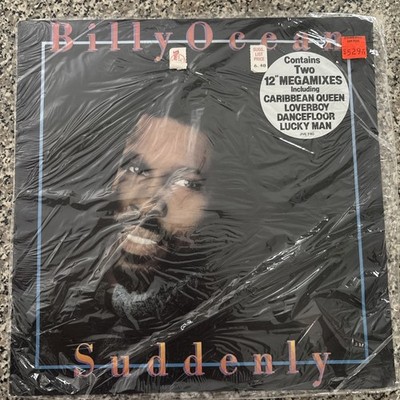 New Sealed BILLY OCEAN Suddenly 1984 12'' Vinyl Single Lucky Man original Hype