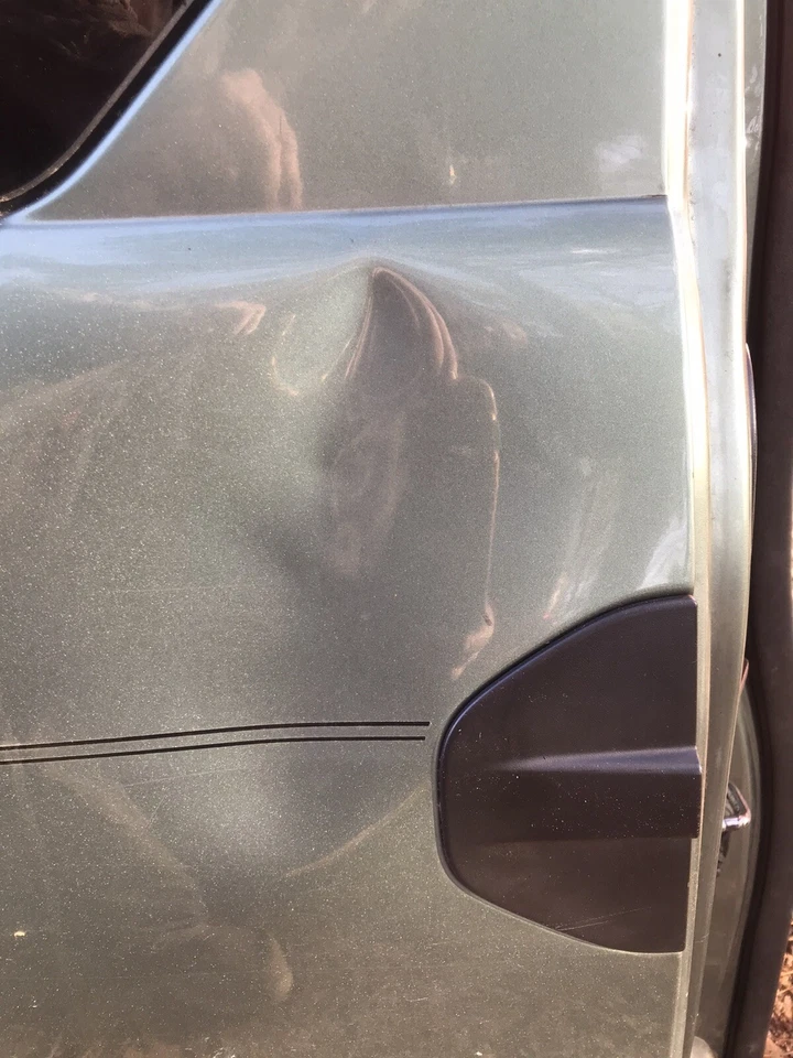 Оригинальная б/у зеленая правая задняя дверь Honda Element 03–06 годов выпуска - Изображение 2 из 3