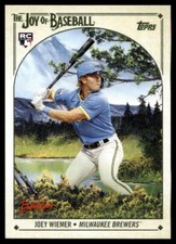 2023 Topps Joy of Baseball Bob Ross Joey Wiemer Rookie A46 #21