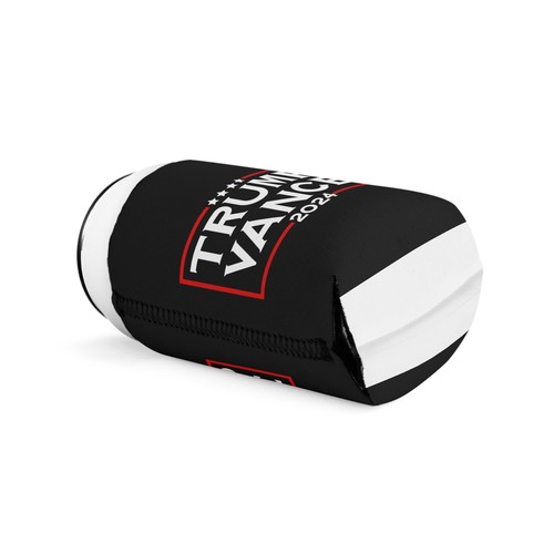 Trump Vance 2024 Can Cooler Sleeve, Donald Trump & JD Vance, Trump 2024 Coozie - Picture 7 of 9
