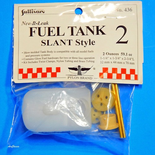 Sullivan #436 Two (2) Ounce Slant Type Fuel Tank NIP