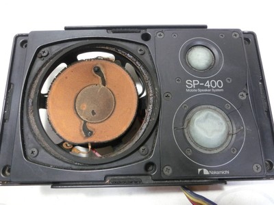 Nakamichi Mobile Speaker System Sp-400 3Way For Old Car Repair F/S 