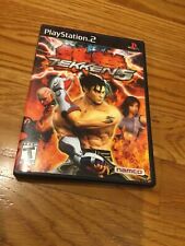 Tekken 5 (Sony PlayStation 2, 2005) PS2 Black Label CIB Complete with Manual