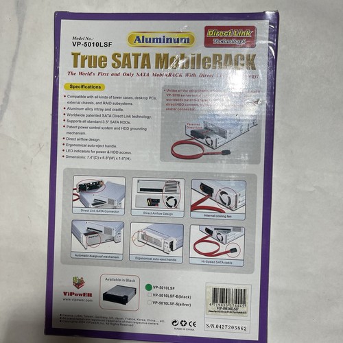 VIPOWER for ATAPI Ultra VP-5010LSF Mobile Rack - 第 3/5 張圖片