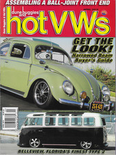 Dune Buggies and Hot VWs Magazine Apr 2013 Narrowed Beam VW Beetle Type 2 Bus