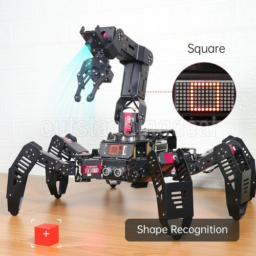 SpiderPi Pro Hexapod Robot Smart Robot w/ AI Robotic Arm for Raspberry Pi 4B 4GB - Bild 5 von 8