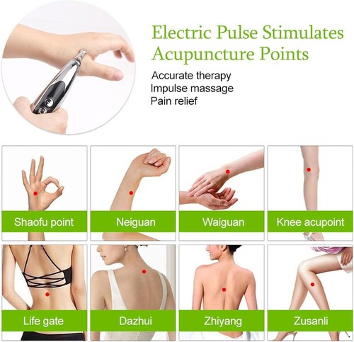 Rechargeable Acupuncture Therapy Electronic Pen Meridian Energy Heal Massage - Picture 9 of 24
