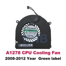 Tested Laptop CPU Cooling Fan For Macbook Pro 13" A1278 A134 2008 2009 2010-2012
