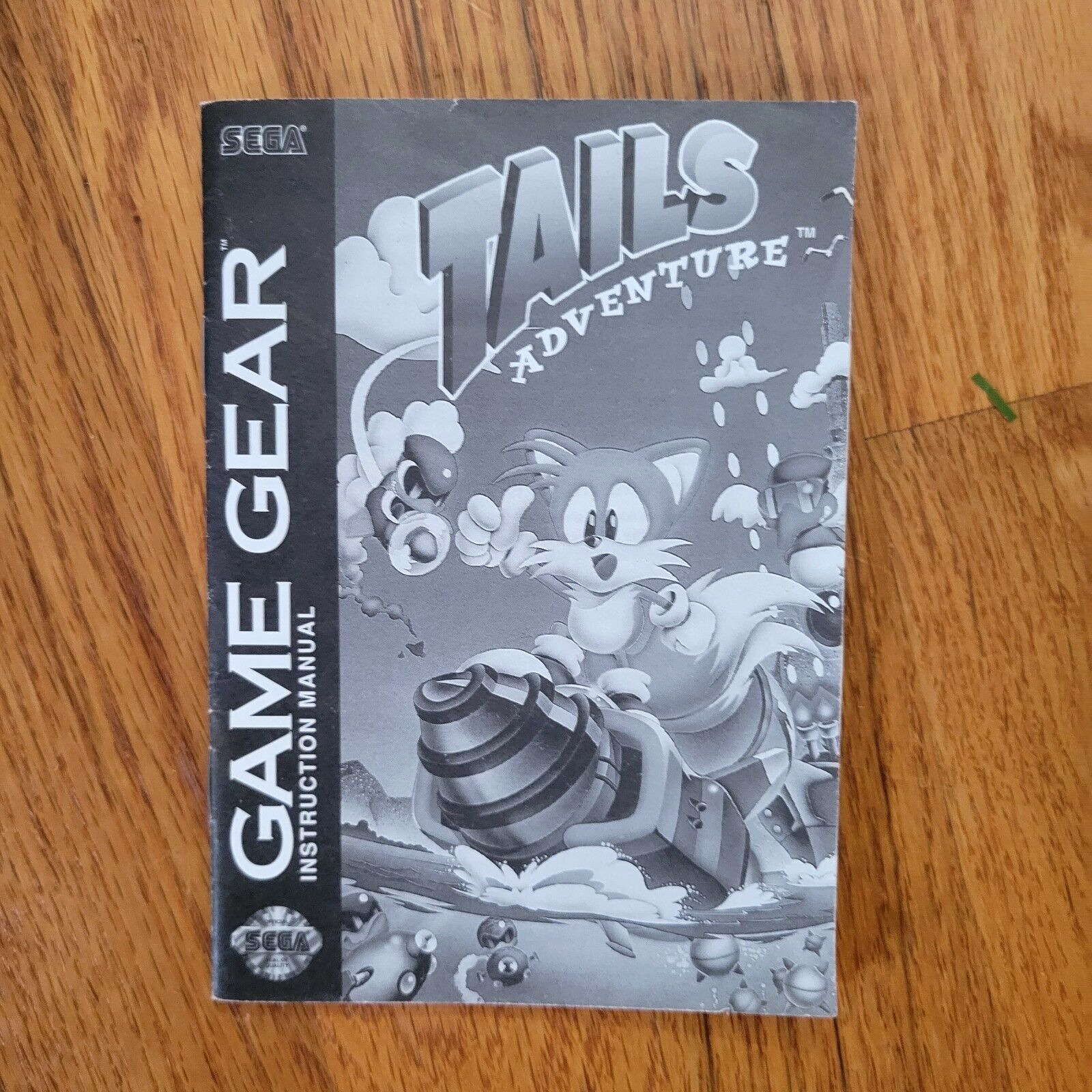 Tails Adventure (Sega Game Gear, 1995) solo manual (sin juego) original