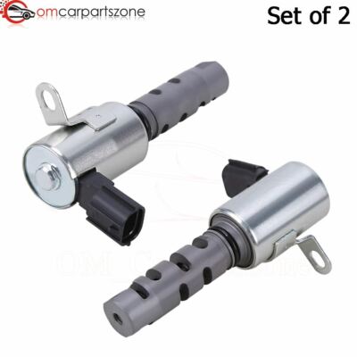 VVT Variable Valve Timing Solenoid Valve Pair L & R For Lexus Toyota V6 Engine