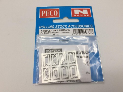 Peco NR103 N Gauge Coupler Lift Arms (For Electro-Magnetic Uncoupler)(Pk 32) - Picture 2 of 2